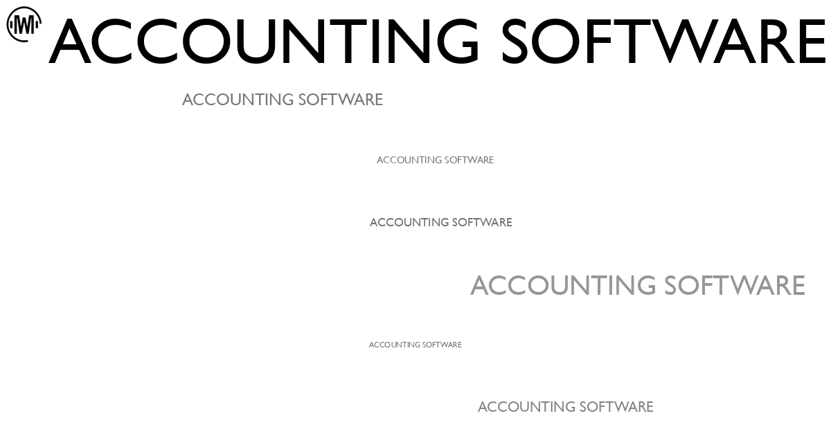 Illustration of Accounting Software