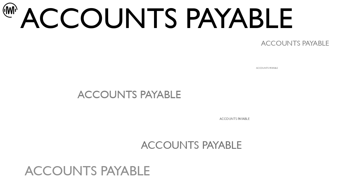 Illustration of Accounts Payable