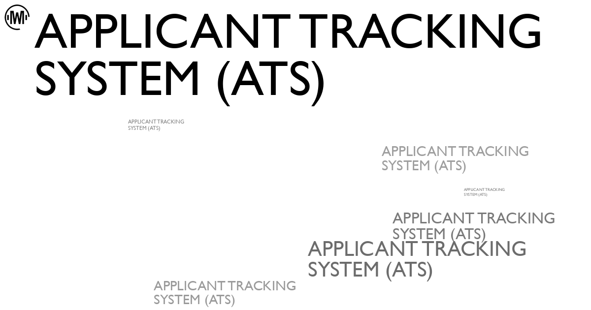 Illustration of Applicant Tracking System (ATS)
