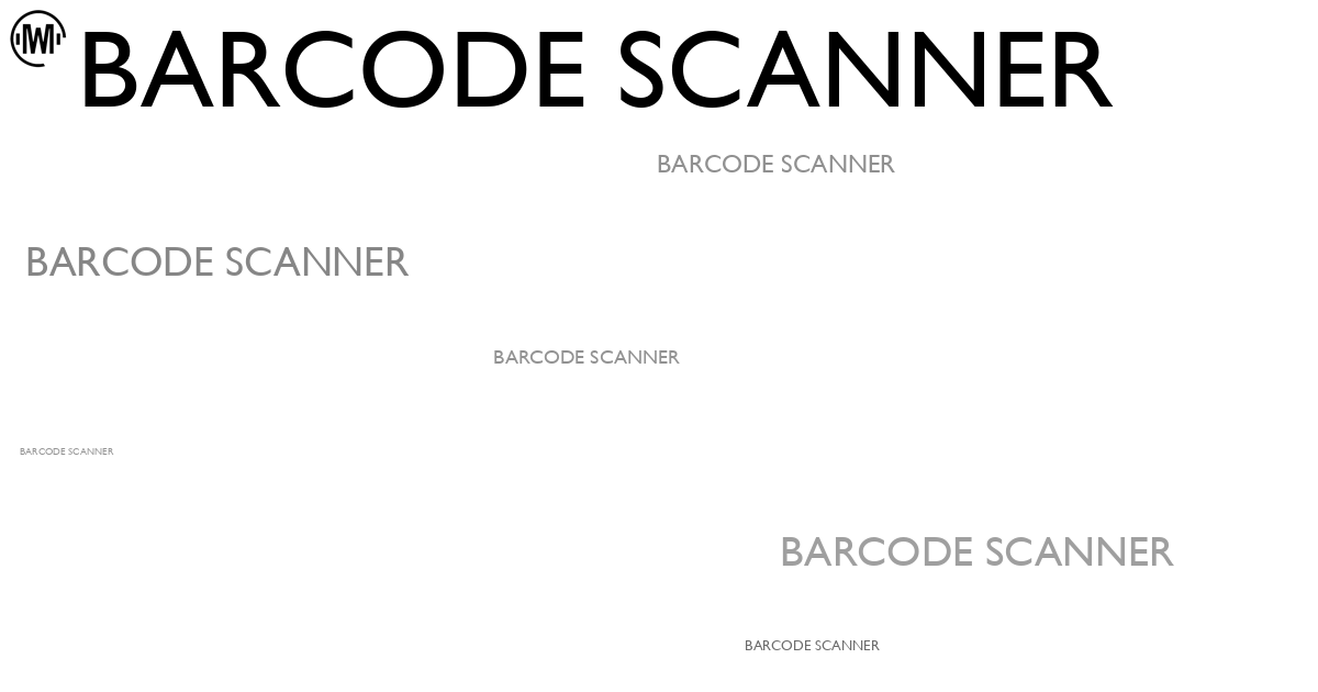 Illustration of Barcode Scanner