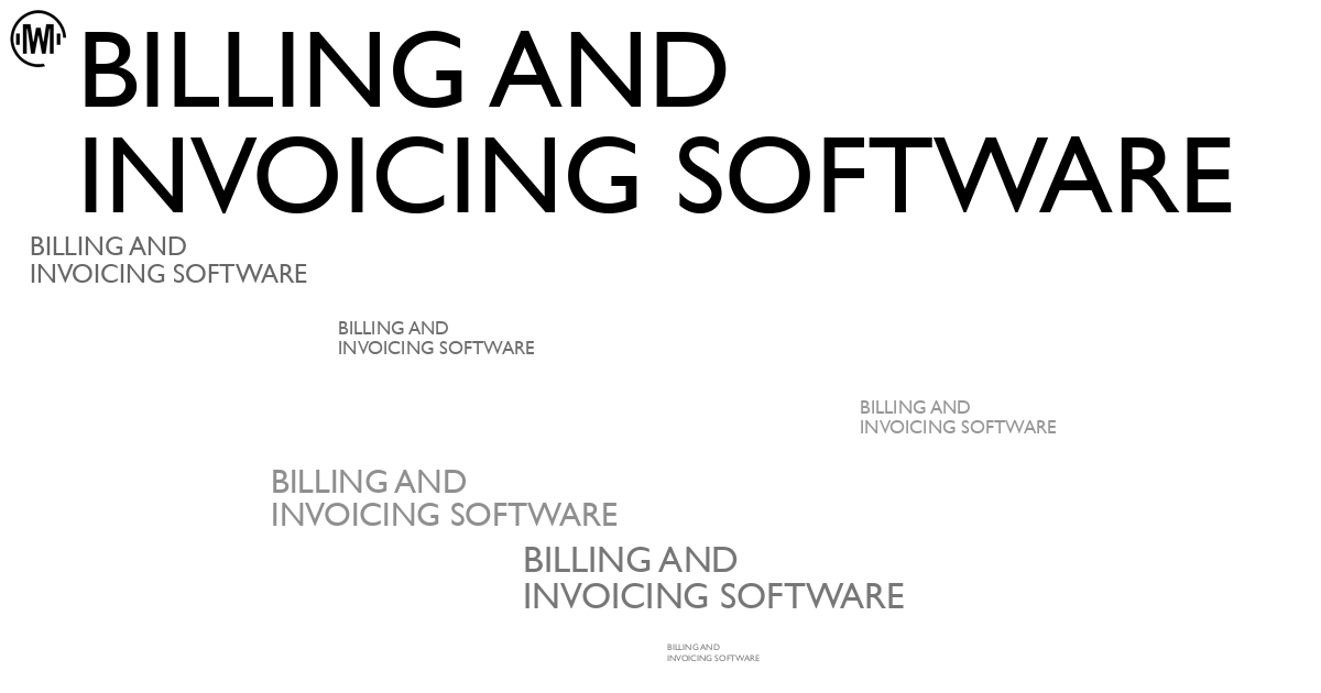 Illustration of Billing and Invoicing Software