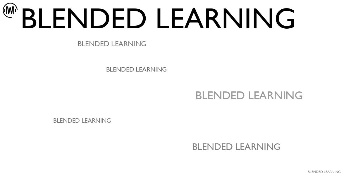 Illustration of Blended Learning