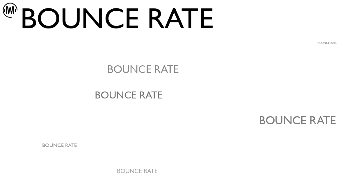 Illustration of Bounce Rate