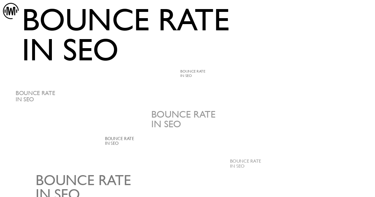 Illustration of Bounce Rate in SEO