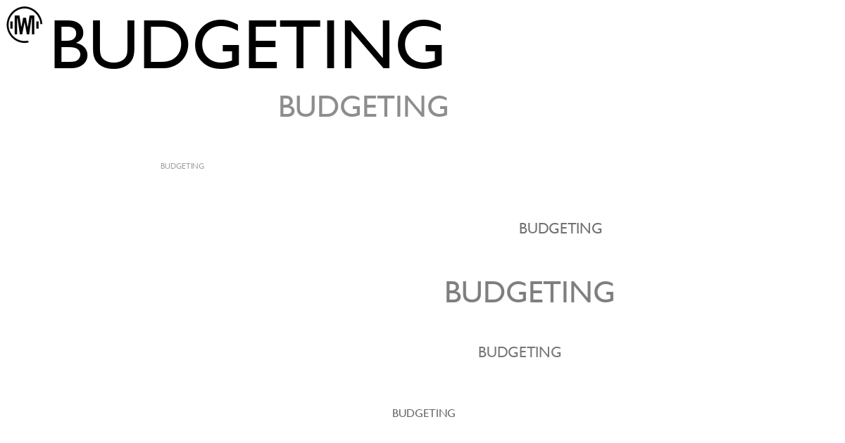 Illustration of Budgeting