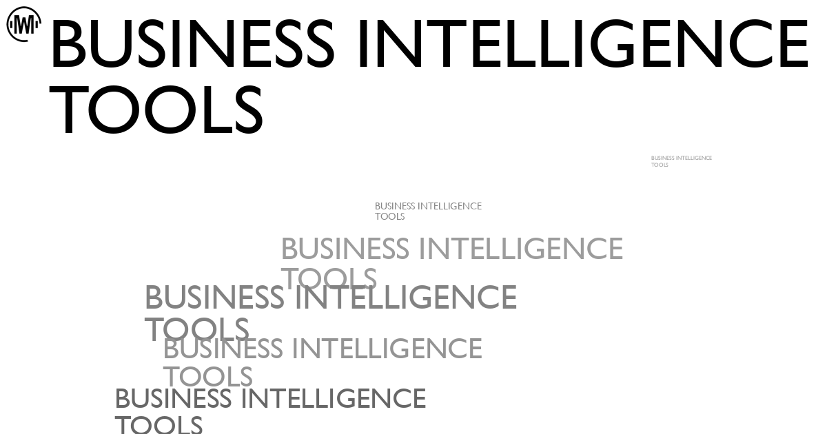 Illustration of Business Intelligence Tools