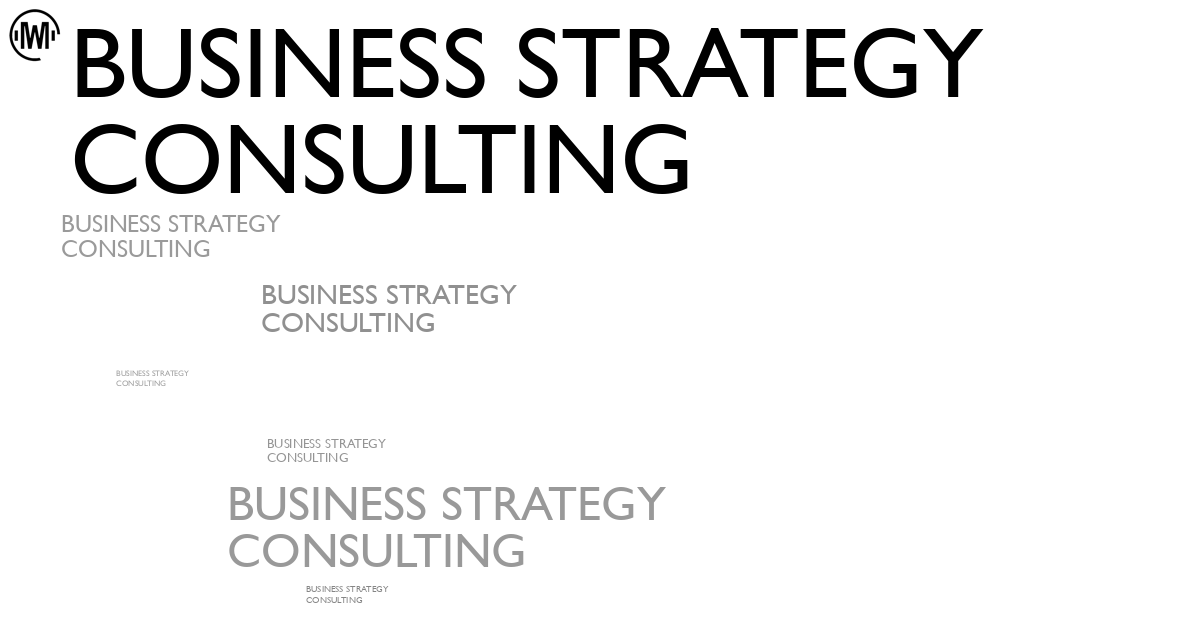 Illustration of Business Strategy Consulting