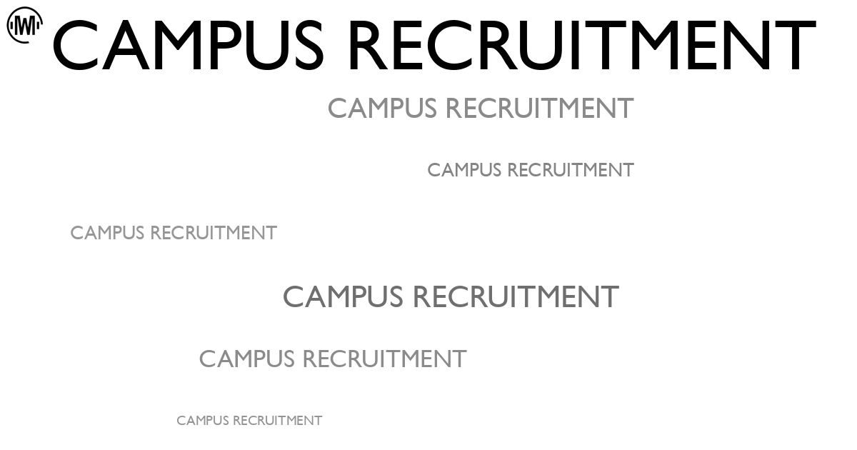 Illustration of Campus Recruitment