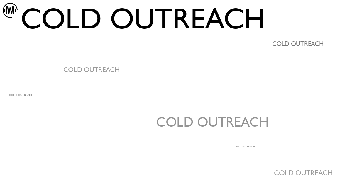 Illustration of Cold Outreach