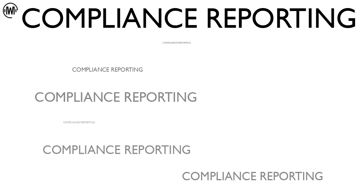 Illustration of Compliance Reporting