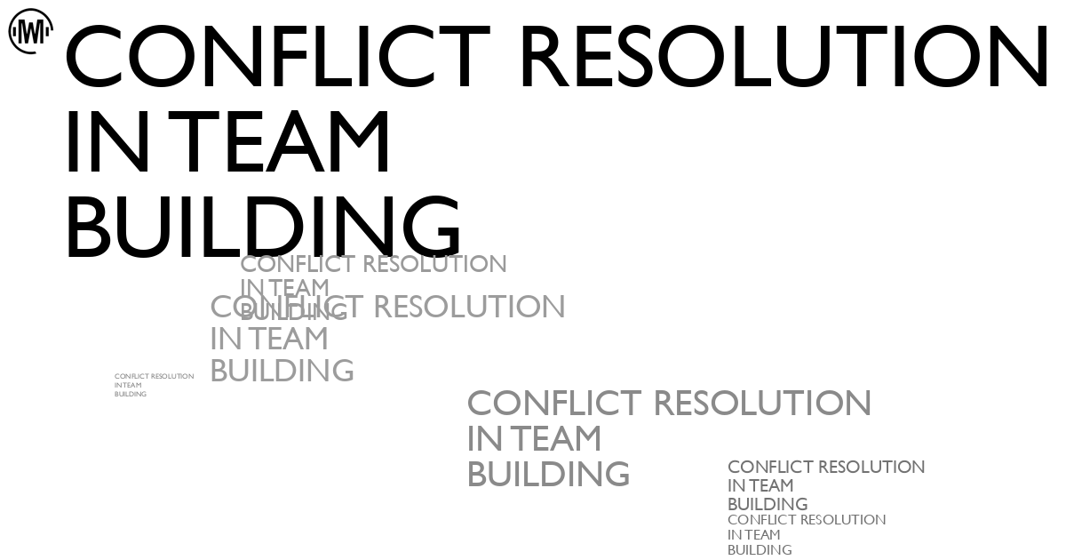 Illustration of Conflict Resolution in Team Building