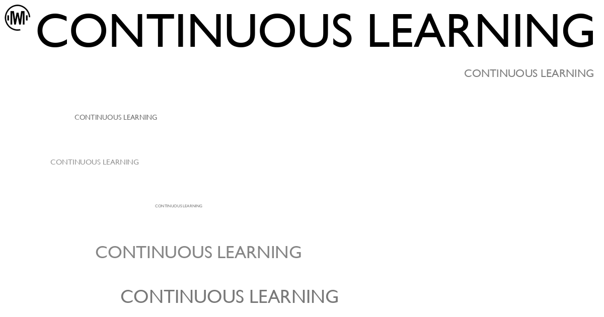 Illustration of Continuous Learning