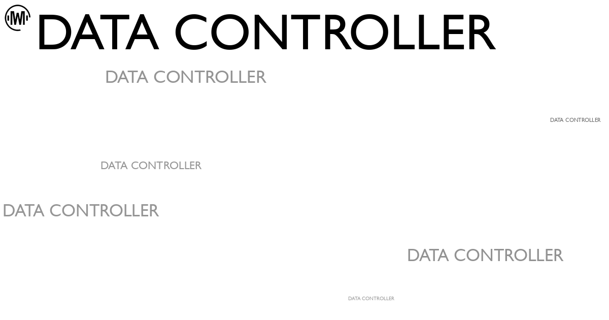 Illustration of Data Controller