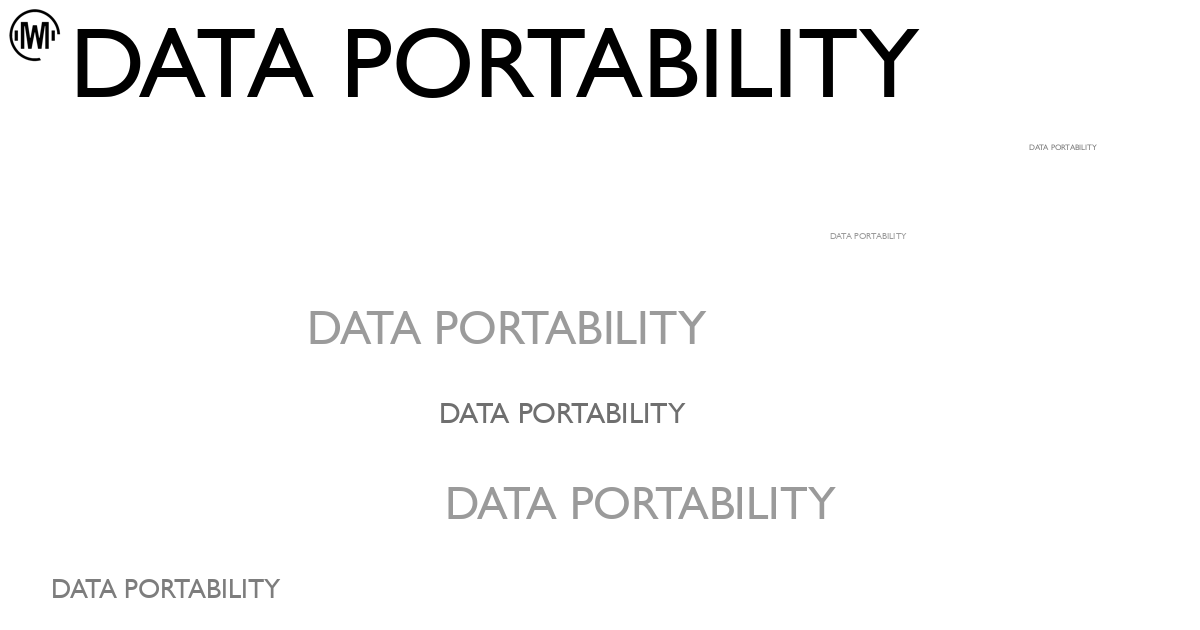 Illustration of Data Portability