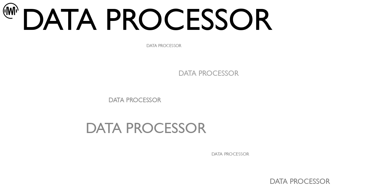 Illustration of Data Processor