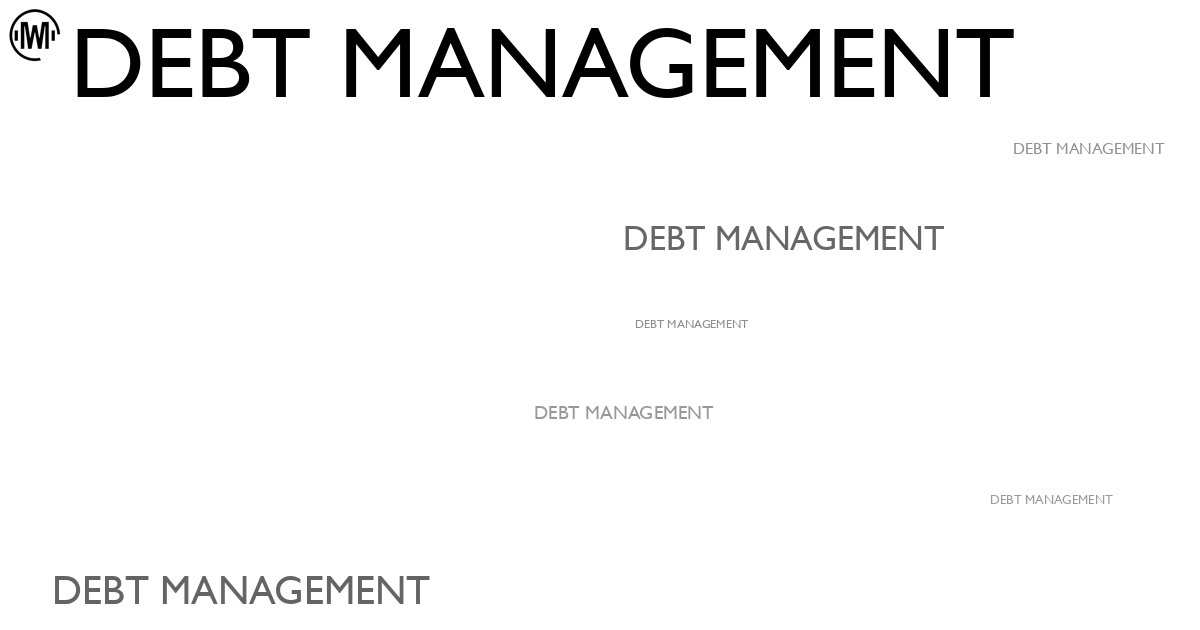 Illustration of Debt Management