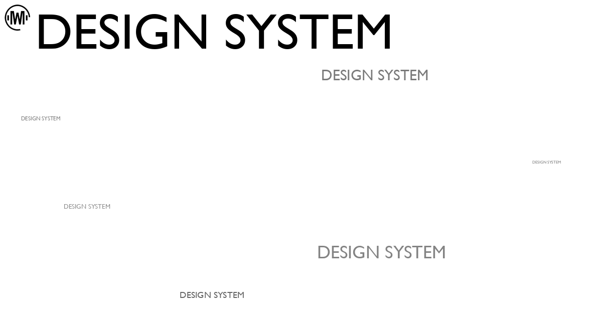 Illustration of Design System