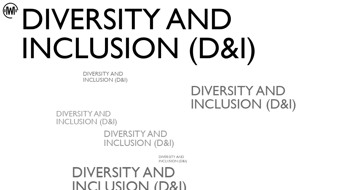 Illustration of Diversity and Inclusion (D&I)