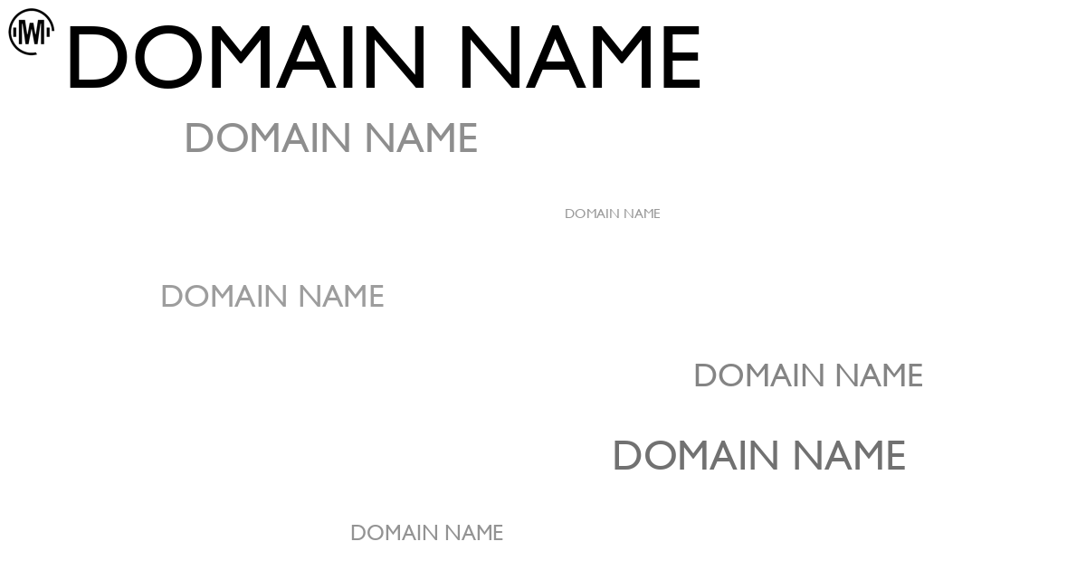 Illustration of Domain Name