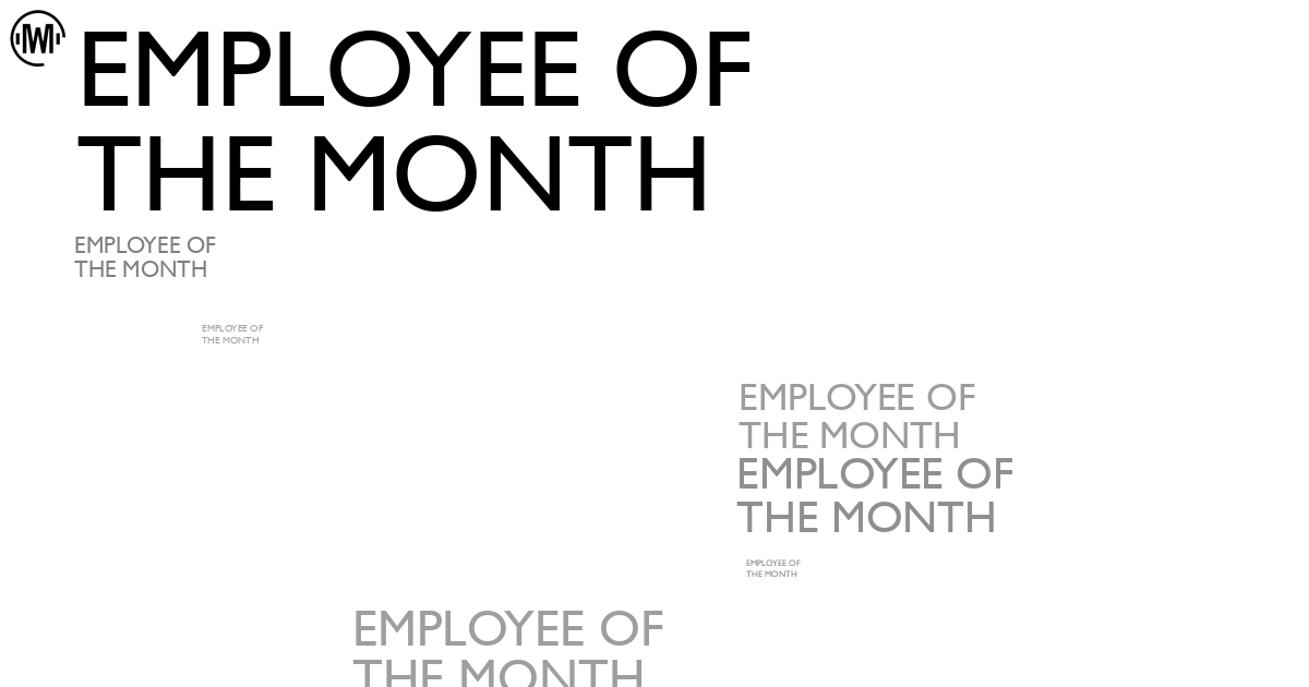 Illustration of Employee of the Month