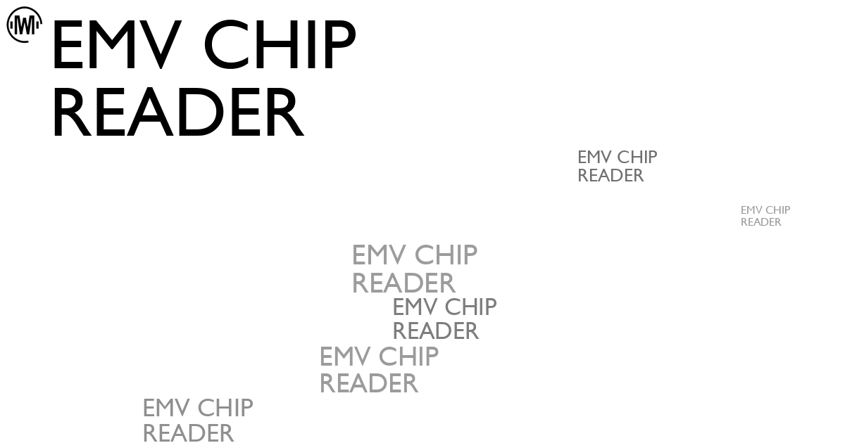 Illustration of EMV Chip Reader
