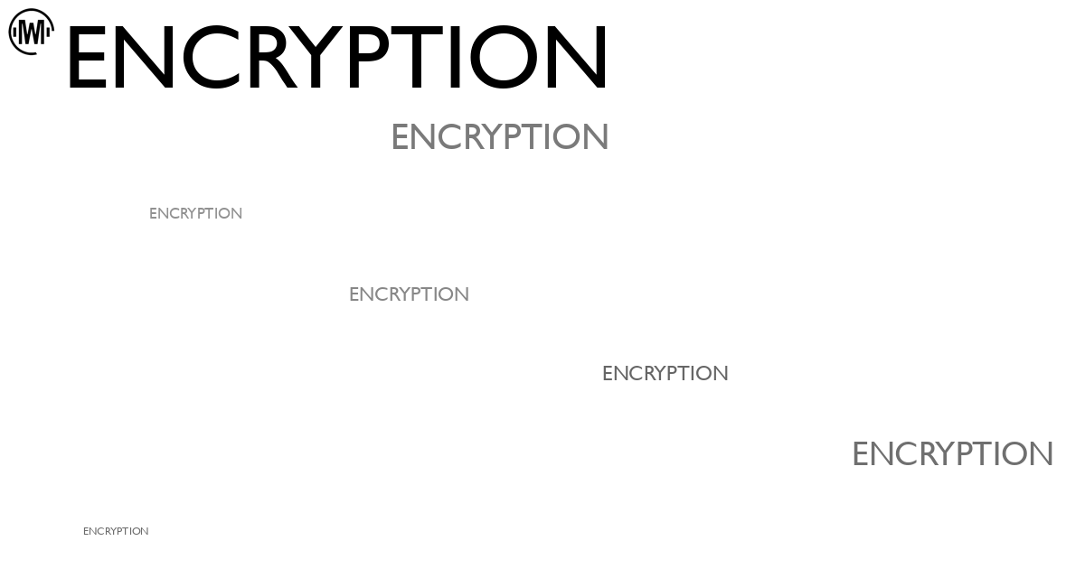 Illustration of Encryption