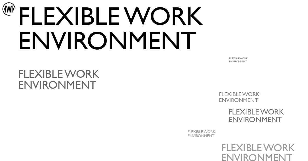 Illustration of Flexible Work Environment