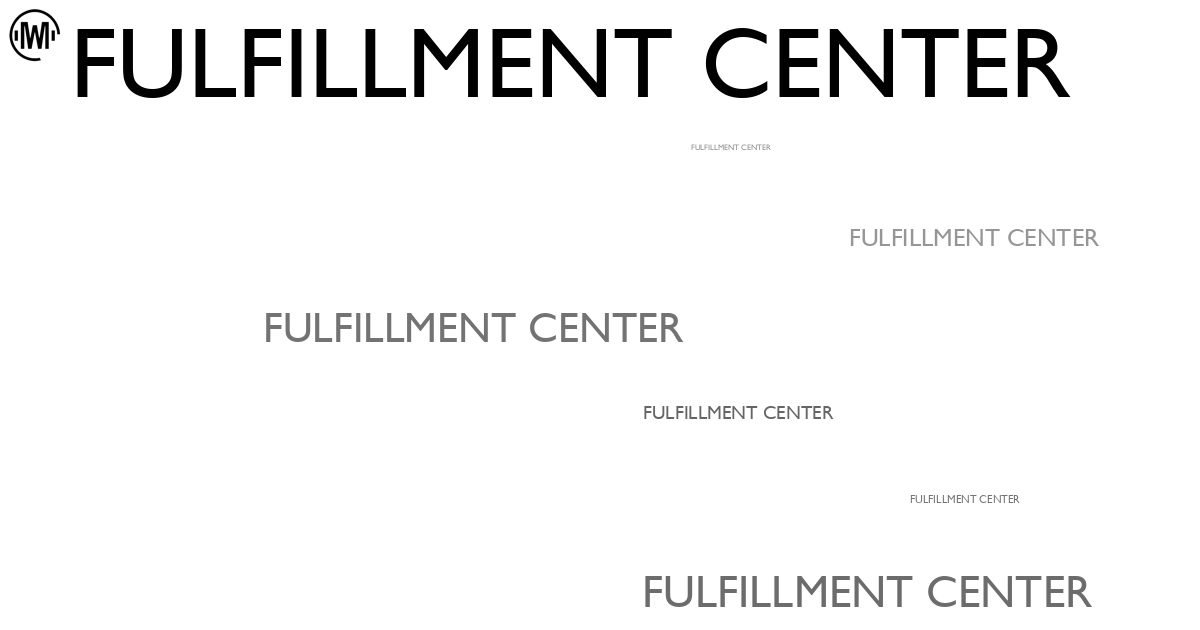 Illustration of Fulfillment Center