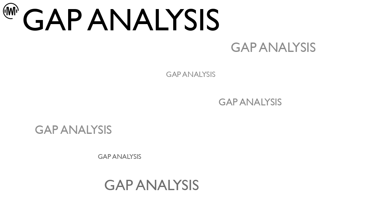 Illustration of Gap Analysis