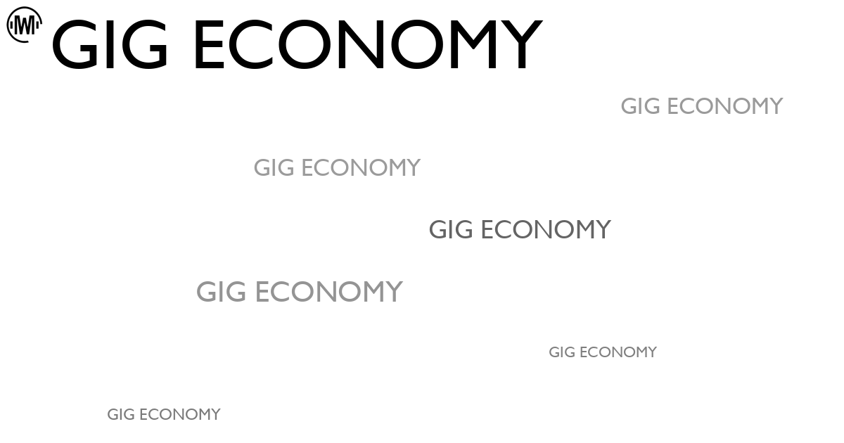 Illustration of Gig Economy