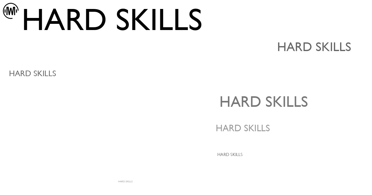 Illustration of Hard Skills