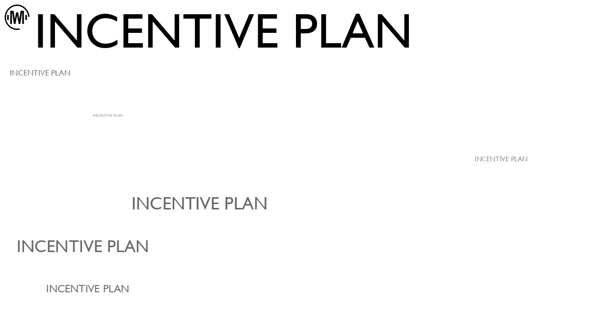 Illustration of Incentive Plan