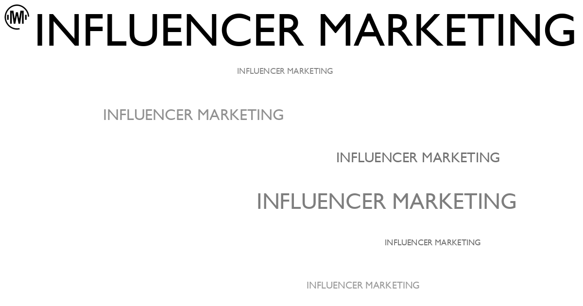 Illustration of Influencer Marketing