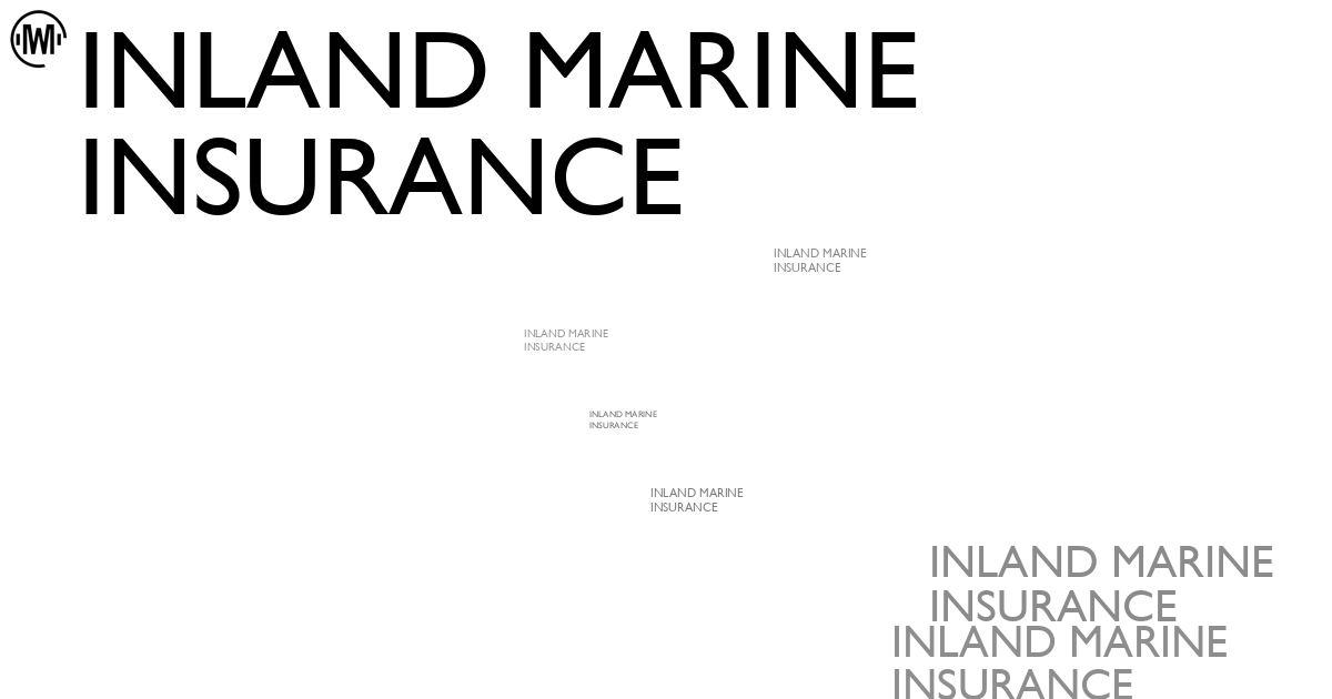 Illustration of Inland Marine Insurance