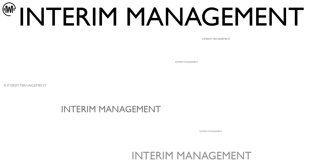 Illustration of Interim Management