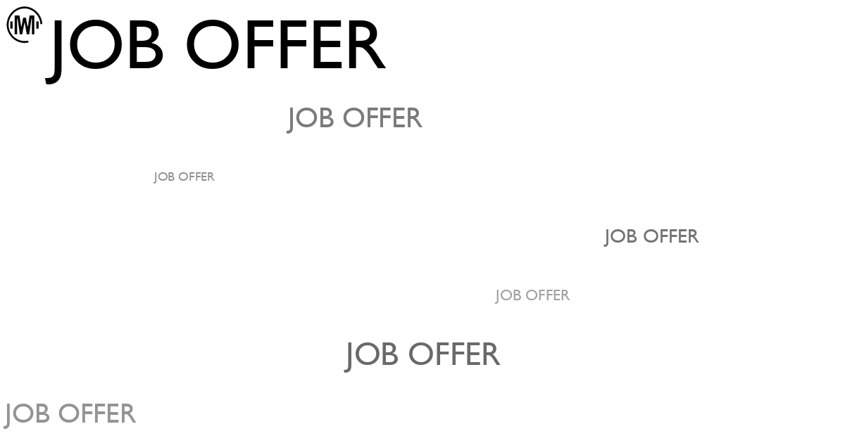 Illustration of Job Offer