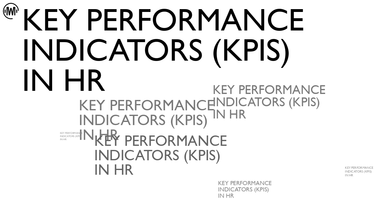 Illustration of Key Performance Indicators (KPIs) in HR