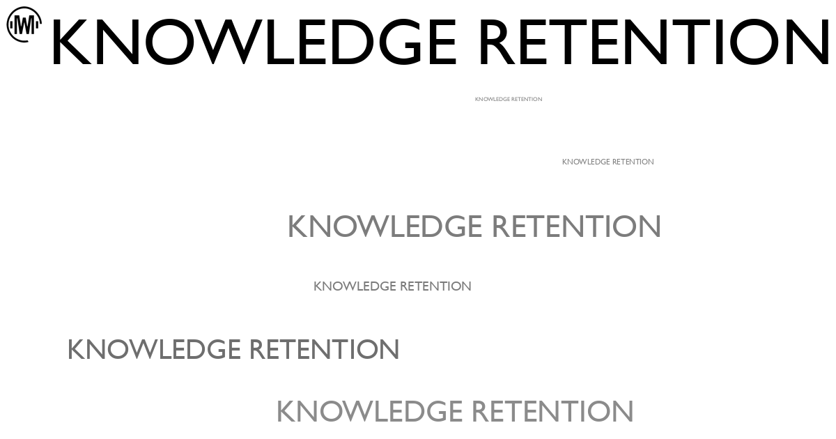 Illustration of Knowledge Retention