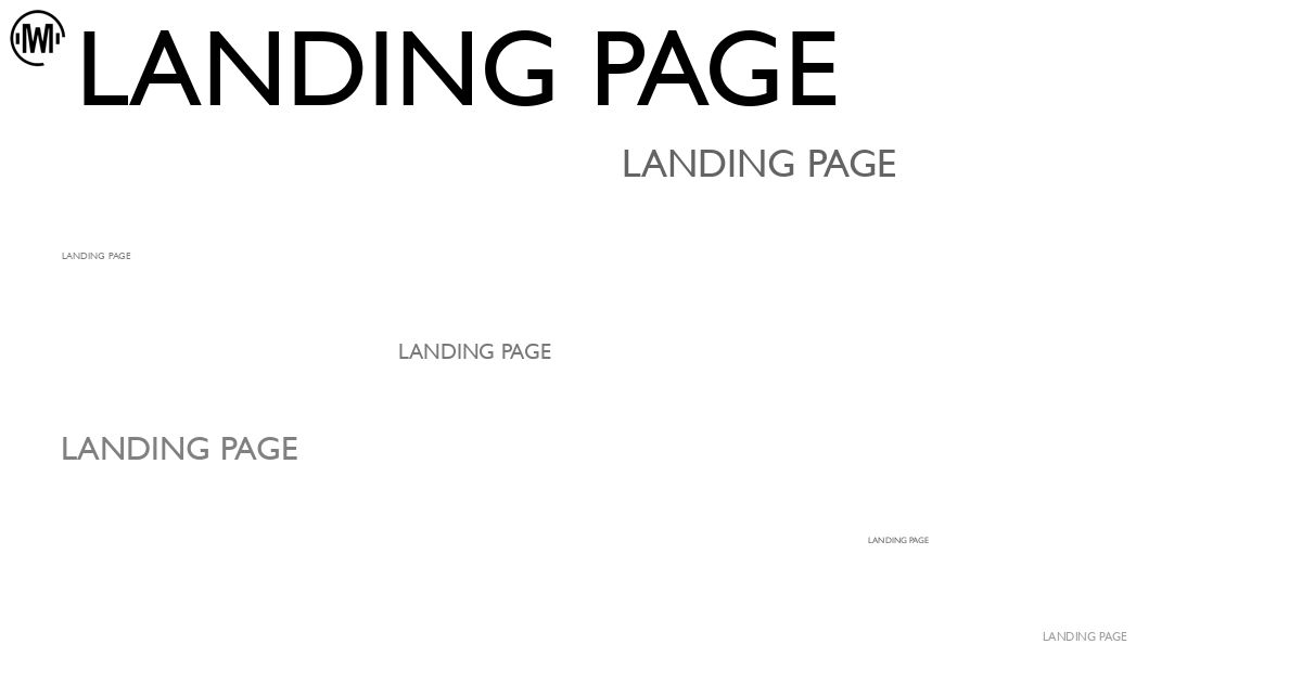 Illustration of Landing Page
