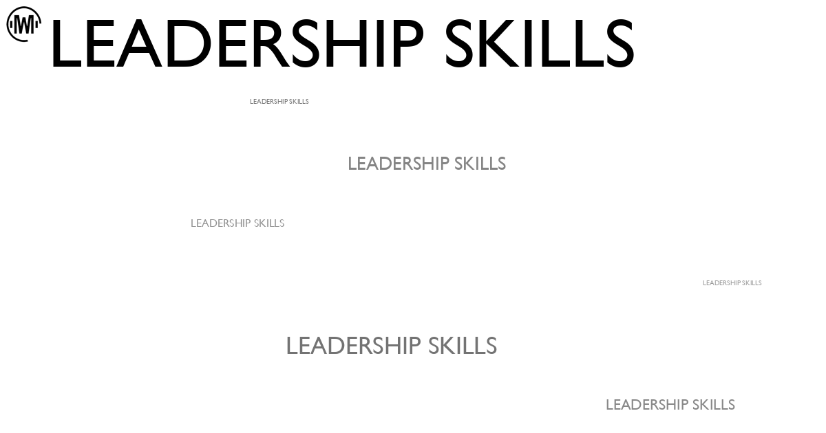 Illustration of Leadership Skills