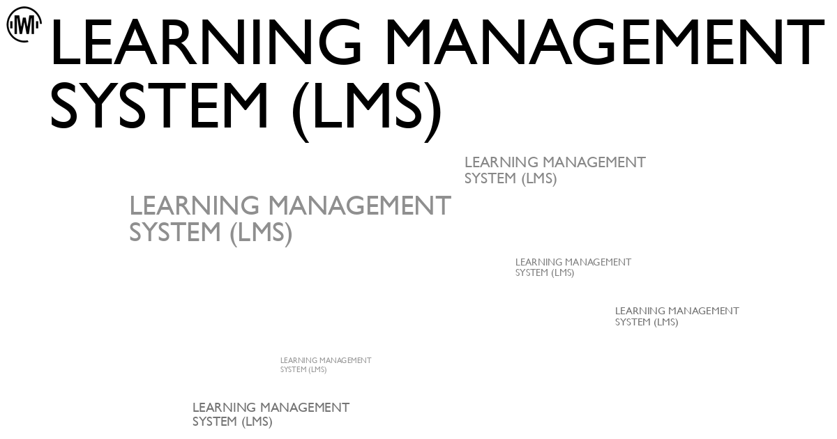 Illustration of Learning Management System (LMS)