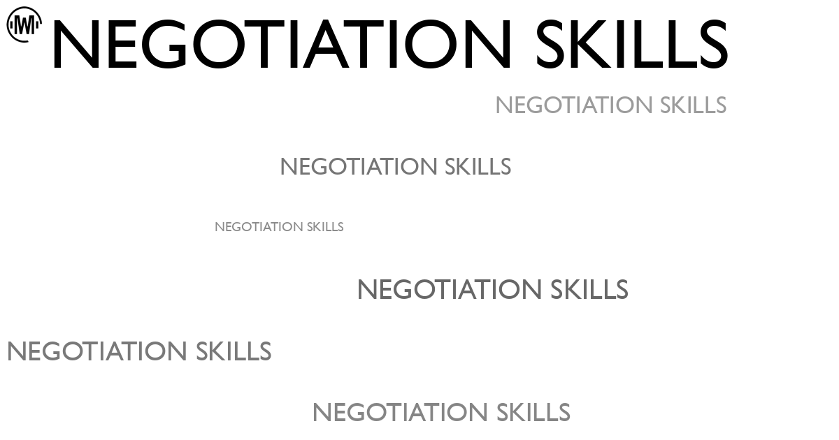 Illustration of Negotiation Skills