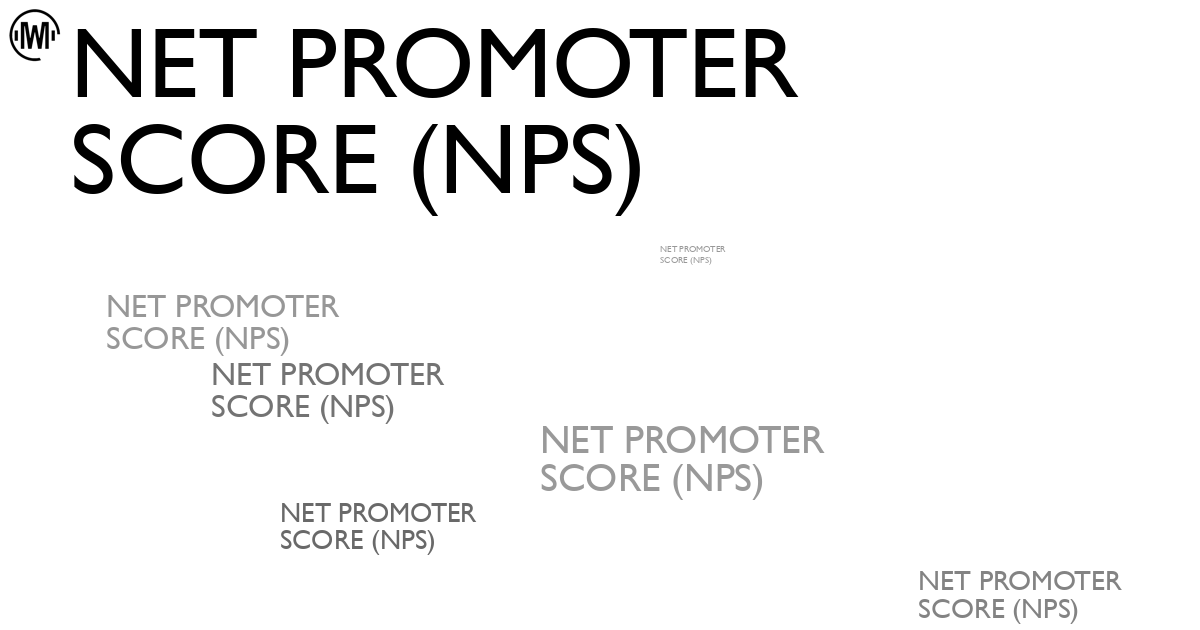 Illustration of Net Promoter Score (NPS)