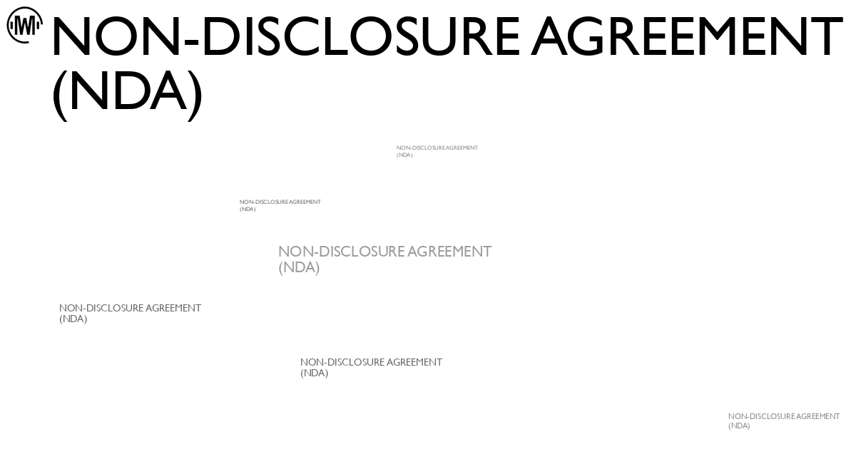Illustration of Non-Disclosure Agreement (NDA)