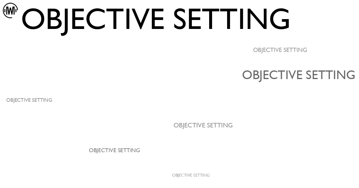 Illustration of Objective Setting
