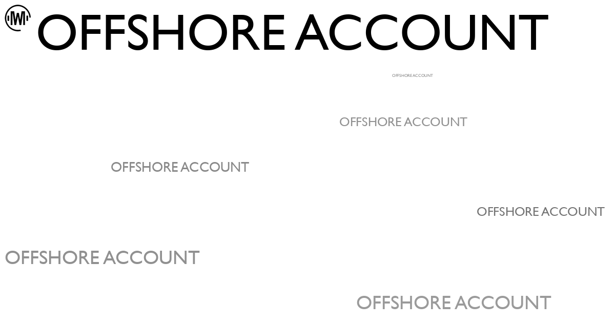 Illustration of Offshore Account