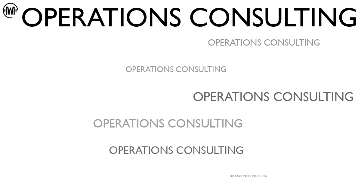Illustration of Operations Consulting