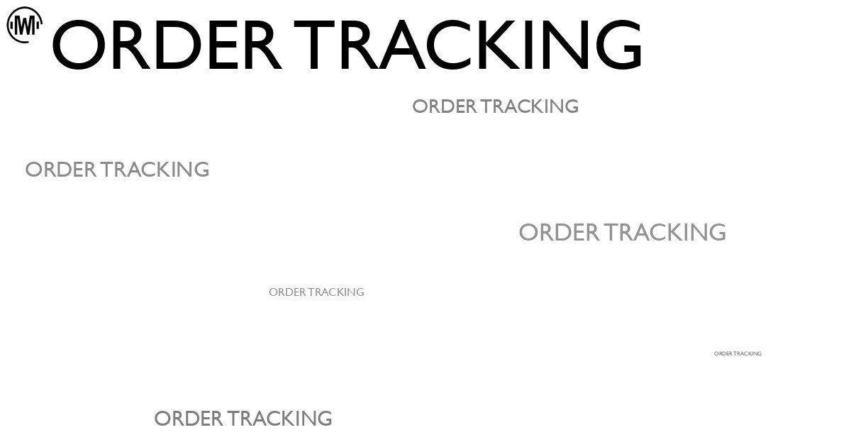 Illustration of Order Tracking