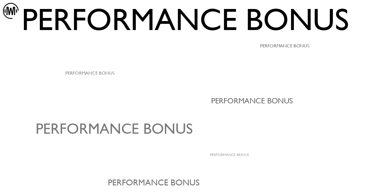 Illustration of Performance Bonus
