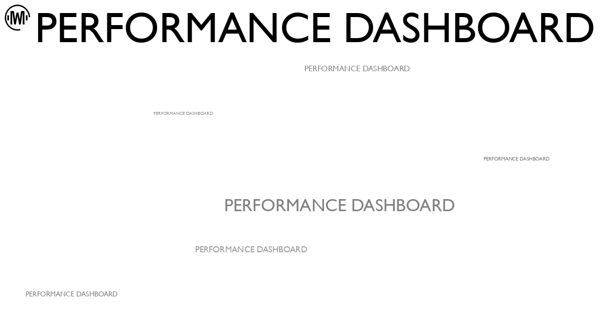 Illustration of Performance Dashboard